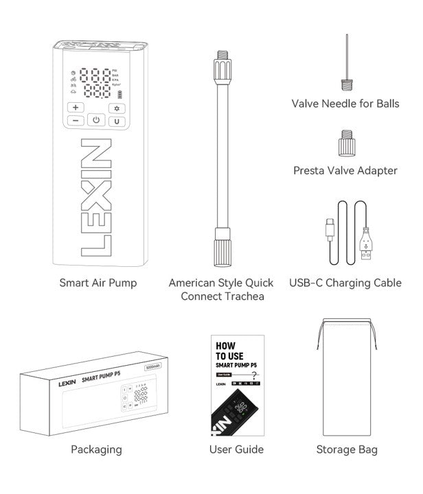 P5 Smart Air Pump (Authorised Product)